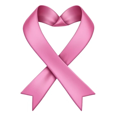 Breast cancer emoji sticker