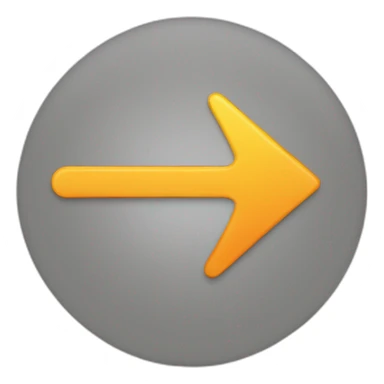 A simple flat emoji of a circular arrow looping back onto itself, symbolizing repetition or something done before. sticker