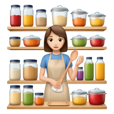 packing kitchen stuff sticker