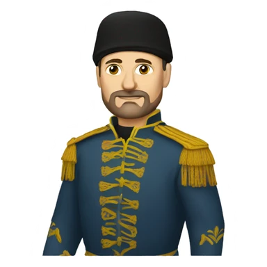 Cossack Ukrainian  sticker