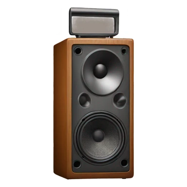 stereo speaker sticker