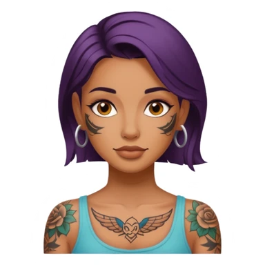 women with tatoos and hightlight that tatoos sticker