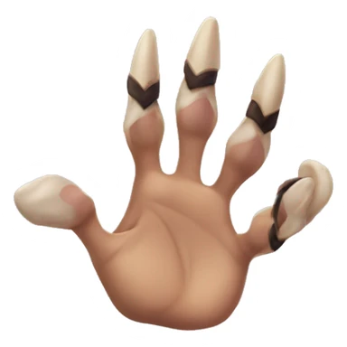 🐾 animal claws sticker