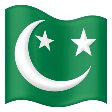 Azad Kashmir flag sticker