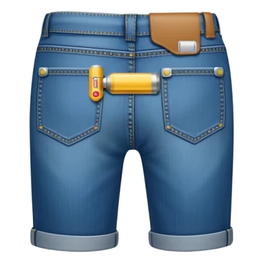 EpiPen in back jeans pocket sticker