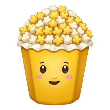 pop corn sticker