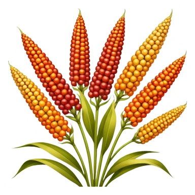 colored Sorghum sticker