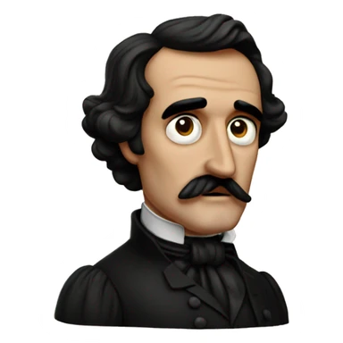 Edgardo allan poe sticker