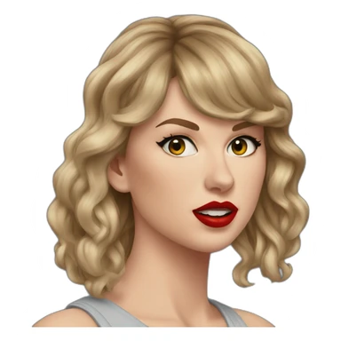 taylor-swift-throat-goat sticker