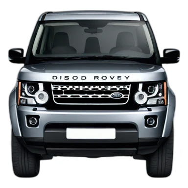 Land Rover discovery 4 grey with black rims sticker