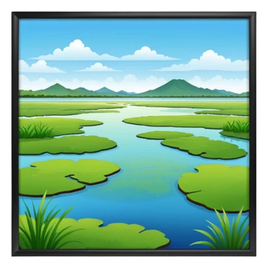 esteros del ibera corrientes argentina sticker