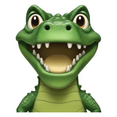 cocodrilo elegante sticker