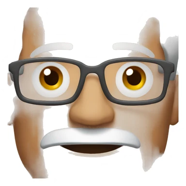 Older Guy at football sticker