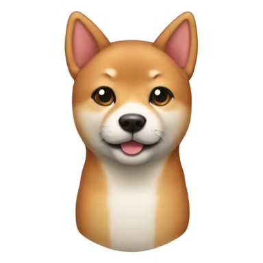 Shiba and tabby cat sticker