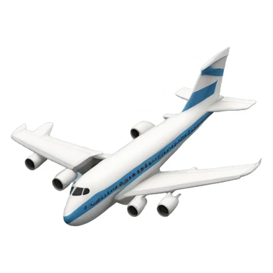plane with toga sticker