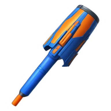 nerf dart sticker