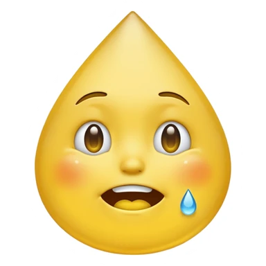 smiling emoji and crying sticker