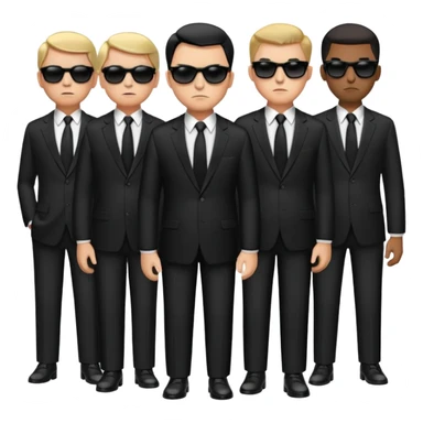 Men in black  sticker