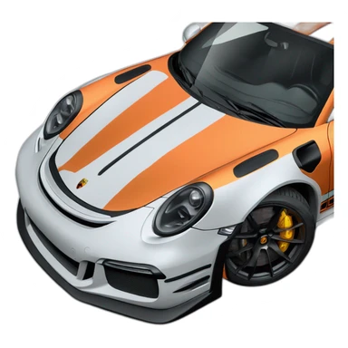 Porsche GT3 rs sticker