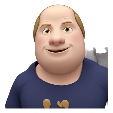 smiling boy in jacket sticker