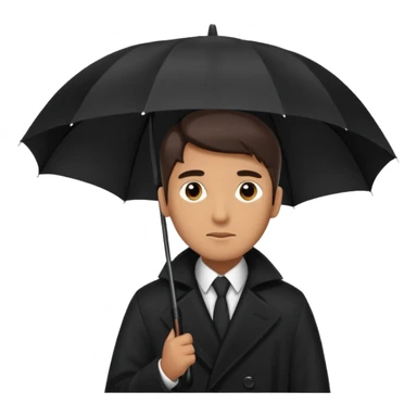 HOLDİNG UMBRELLA MAN sticker