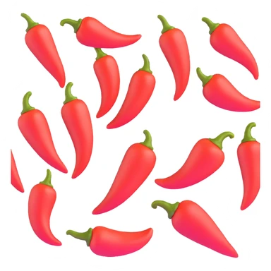 red pepper sticker