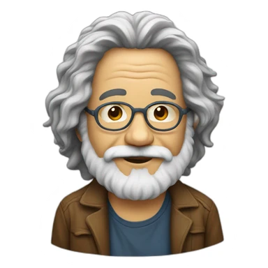 jerry garcia sticker