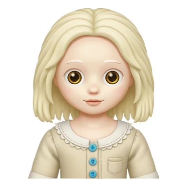 Toy ragdoll  sticker