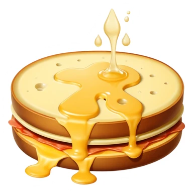 Raclette cheese sticker