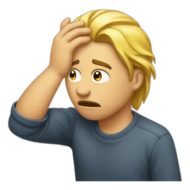 Facepalm - this is useless sticker