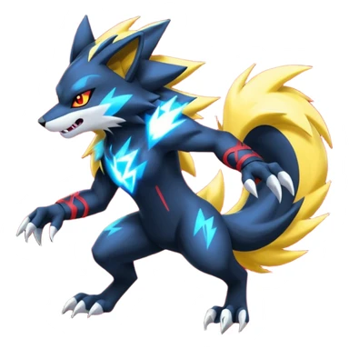 Zeraora-Zoroark-fusion sticker