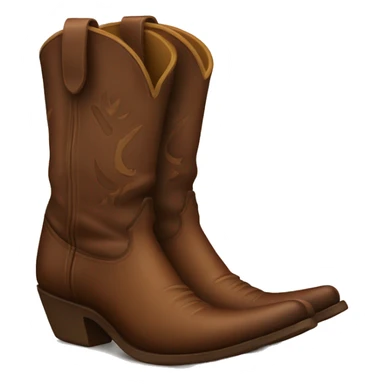 cowboy boots sticker