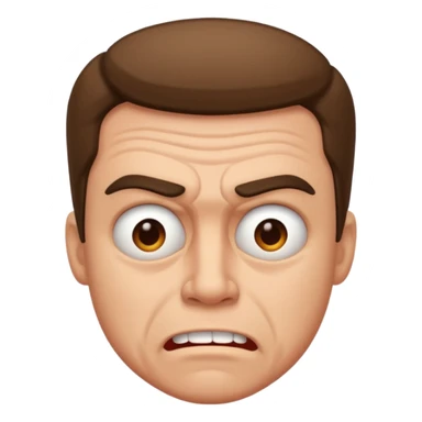 A man having diarrhea sticker