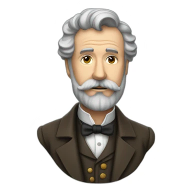 Jules verne sticker