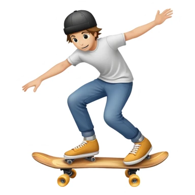 skateboarding sticker