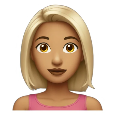 latin girl with beautiful eyes sticker