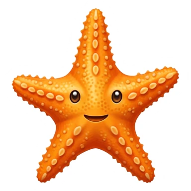 A starfish without too many details an sticker