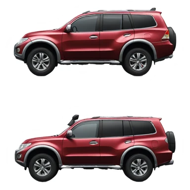 Mitsubishi Pajero NT sticker