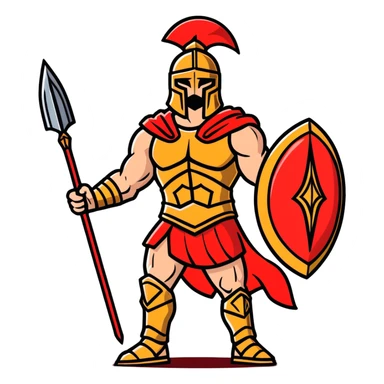 Spartan sticker