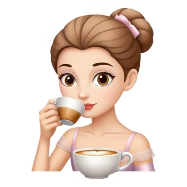 Ballerina cappuccino  sticker