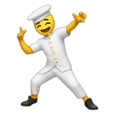monsieur dab sticker