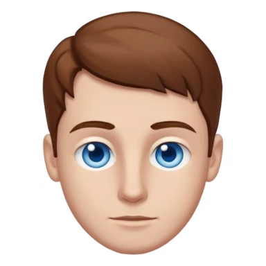 Elmer Bäck (b.1981) with blue eyes, brown hair sticker