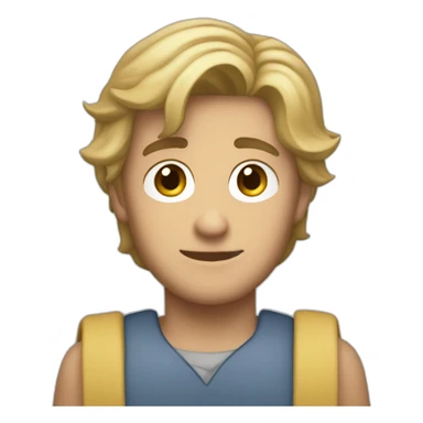 Tristan embrasse nolan sticker