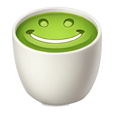 Matcha in a cup  sticker