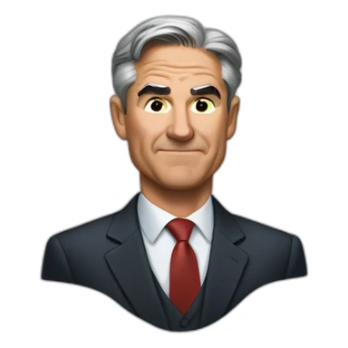 Jerome powell sticker