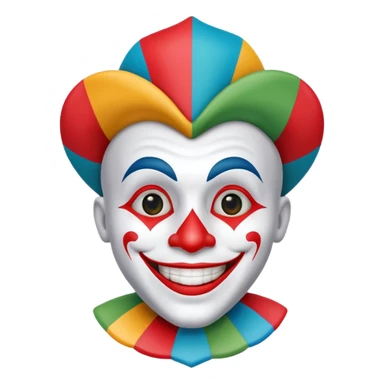 jolly joker card sticker