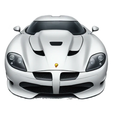 koenigsegg ghost logo sticker