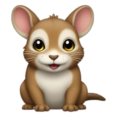 Ardilla dibujo sticker