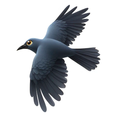 Bird flying with sun on it sticker