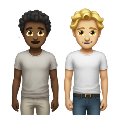 Angel y demonio sticker